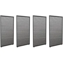 Proregal Aluminium Paneele 204 x 369 cm anthrazit