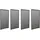 Proregal Aluminium Paneele 204 x 369 cm anthrazit