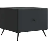 vidaXL Couchtisch Schwarz Holzwerkstoff 49 x 50 x 40 cm