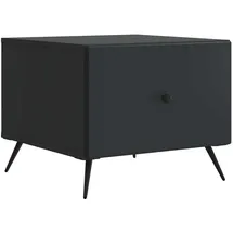 vidaXL Couchtisch Schwarz Holzwerkstoff 49 x 50 x 40 cm