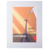 BURI - Cliprahmen Bilderrahmen mit Acrylglas 60x80 Rahmenlos Fotorahmen Rahmen