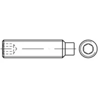 Reyher Gewindestift DIN 915 Zapfen/Innen-6kt M3x 10 45 H