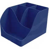 Exacompta 4x Stifteköcher Pen Wave, Bee Blue - Marineblau