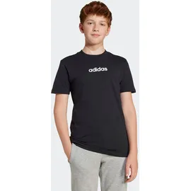 adidas - Kid's Linear TEE 160 - T-Shirt Gr. 140 grau/schwarz