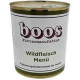 6 Stück (Dosen) Boos Wildfleisch Menü 800 g