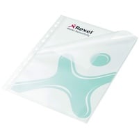 Rexel 22378490 Dokumentenhülle mit Klappe mit Standardlochung, A4 PP