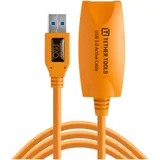 Tether Tools USB 3.0 Active Extension 5 m, Orange