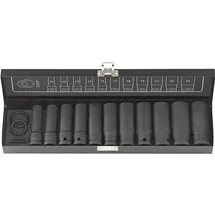 Fortis Kraft-Steckschlüssel-Satz 1/2" 15-tlg. lang