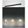 Fabas Luce Gisella 3-flg. 60 W Durchmesser 30 cm Metall und geblasenes Glas Amber