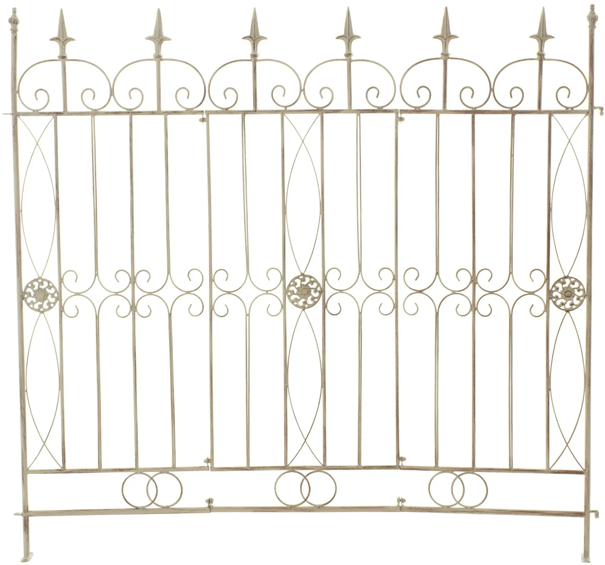 CLP Gartenzaun Mangold antik-creme