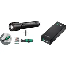 Ledlenser LED LENSER® Aktionsartikel/Bundle P6RCoreWERAScrewdr