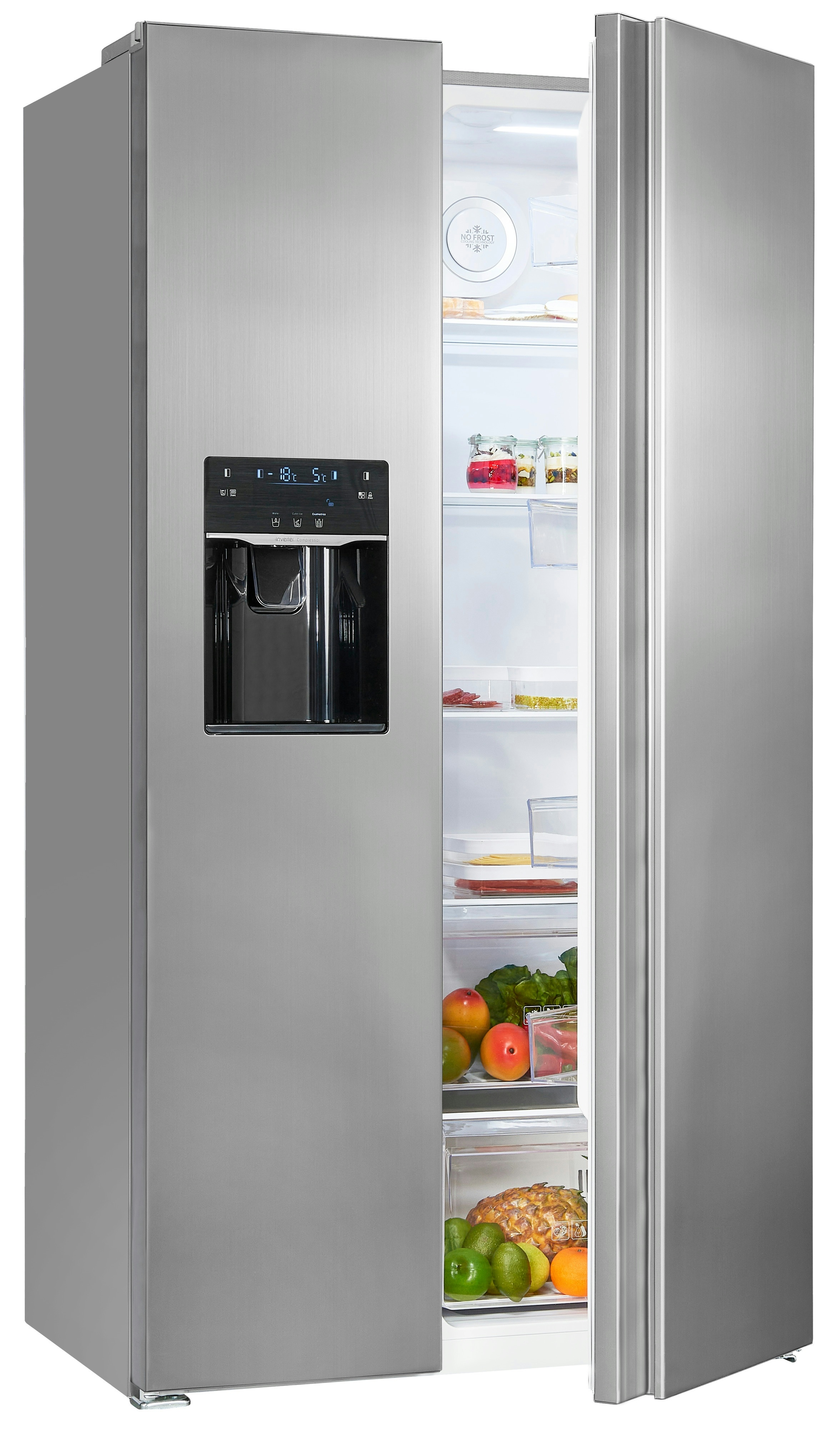 Kühlschrank Exquisit SBS 520-CF-040E