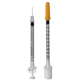B. Braun Omnican Insulinspr.0,5 ml U100 mit Kan.0,30x8 mm ei.
