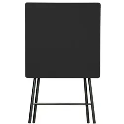 Schwarzer Klapptisch 60x60cm