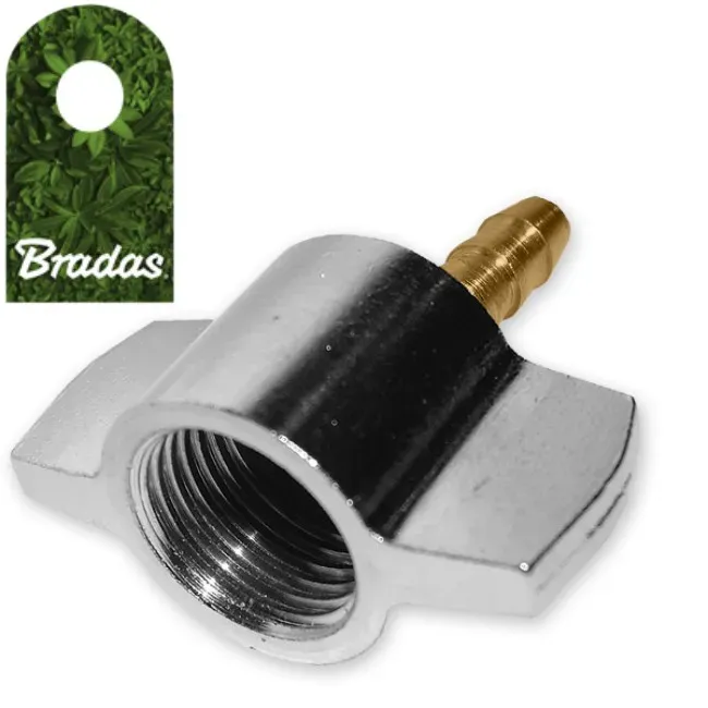 6mm Hand Reifenfüller Reifenfüllgerät Momentstecker + Schlauchtülle LKW BRADAS 6029