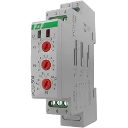 Zeitrelais mit Energie Aufrechterhaltung nach dem Stromausfall Multifunktionsrelais Wächter PCU-504UNI F&F 8503