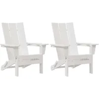 VidaXL Gartenstuhl 80,5 x 74,5 x 92 cm weiß