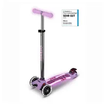 Micro Maxi Micro Scooter Glow+ LED Lila