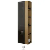 Burgbad Yumo Hochschrank 35 x 32 x 176 cm mit Griff G0179, Anschlag rechts