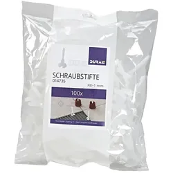 DURAL Turnfix Schraubstifte 100 Stück (Fuge 1 mm)