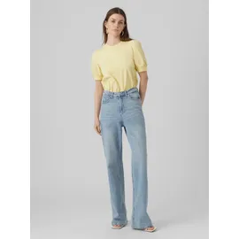 Vero Moda Vmkerry 2/4 O-Neck Top Lemon Meringue M