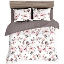 Traumschlaf Leeds Floral Rosa 135 x 200 cm + 80 x 80 cm