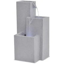 vidaXL Zimmerbrunnen mit LED-Licht Polyresin