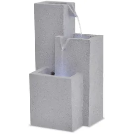 vidaXL Zimmerbrunnen mit LED-Licht Polyresin
