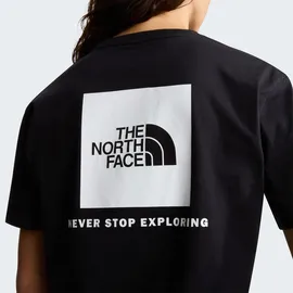 The North Face EVOLUTION BOX NSE RELAXED SHORT SLEEVE Schwarz L