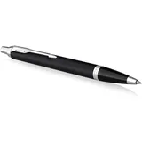 Parker IM Kugelschreiber matte black/chrome trim, Geschenkbox (2143632)