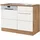 kochstation Spülenschrank KS-Wien 110 x 0 x 0 cm Weiß