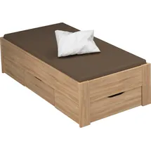 Rauch Stauraumbett Aditio, ohne Kopfteil, inklusive Schubkästen beige 96 cm x 208 cm x 50 cm