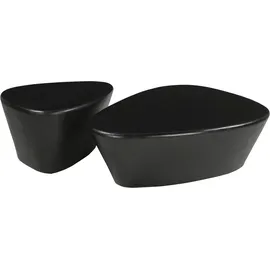 SIT Möbel Couchtisch schwarz Mangoholz 107 x 30 x 78 cm