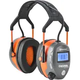 Kerbl Multimedia Gehörschützer | Kapselgehörschutz mit Bluethooth | integriertes Mikrofon zum telefonieren | Dämmwert 31 db | 345130