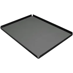 Stil Casa Stil Haus, Set 6 Tabletts pro Hotelzimmer, Innenraum aus Polyurethan gepaart, 51,5x39,5 cm, Farbe grau.