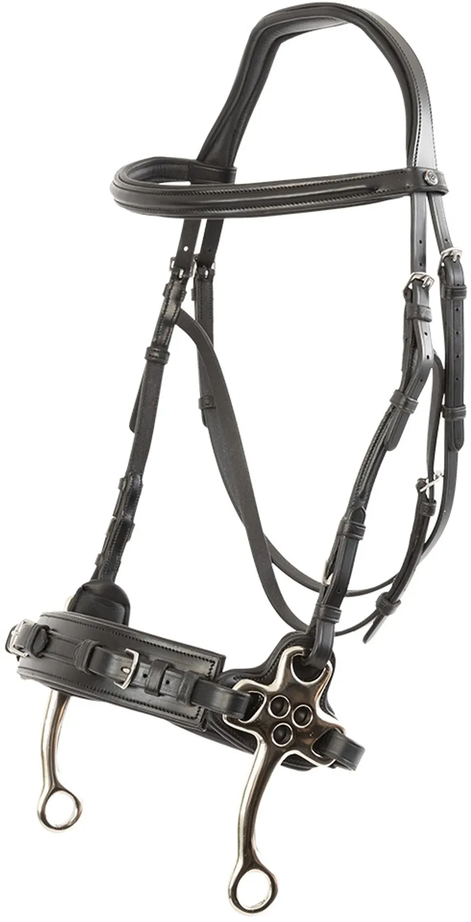 Trust Equestrian Bridle Sopot Hackamore Bridle, Cheeks 16 Cm