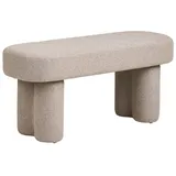 House Nordic Sitzbank Embla Sandfarben 36 x 95 cm