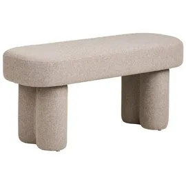 House Nordic Sitzbank Embla Sandfarben 36 x 95 cm