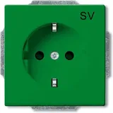 Busch-Jaeger Steckdoseneinsatz 20 EUC-13-82-101 Grün