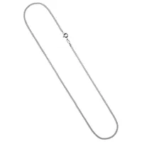 Silberkette JOBO, silber (silber 925), Halsketten, Damen, Silber 925 (Sterlingsilber), L: 45, Silberkette, Panzerkette 925 Silber 45 cm 1,7 mm