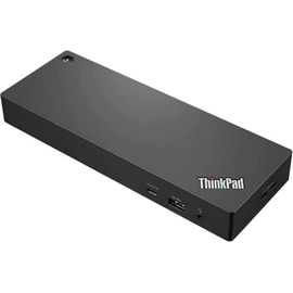 Lenovo ThinkPad Thunderbolt 4 WorkStation Dock (Thunderbolt), Dockingstation + portreplikator Kabelgebunden Schwarz, Rot
