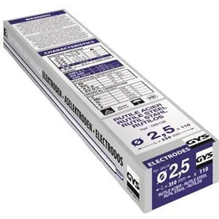 GYS Schweißelektroden 110 St. (Ø x L) 2.5 mm (x110), Stahl