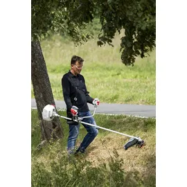 Ikra mogatec IKRA Benzin Freischneider Trimmer IBF 43 mit 2 Spulen & Schultergurt