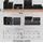 COFI 1453 Einstellbarer Schreibtisch-Organizer - Magnetische Holzplatte mit 6 Fächern