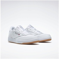 Reebok Club C Sneaker, White/Gum-INT, 36 EU