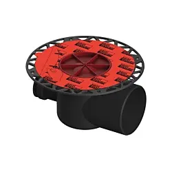 TECEdrainpoint S Ablauf DN100 waagerecht 3607500 mit Seal System Universalflansch