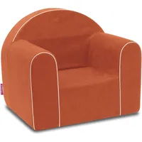 Mini Kindersessel Kinder Babysessel Baby Sessel Sofa Kinderstuhl Stuhl Schaumstoff Umweltfreundlich (Orange)