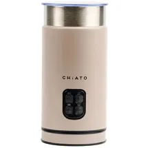 chiato milkPLAY Elektrischer Milchaufschäumer – Creme