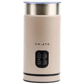 chiato milkPLAY Elektrischer Milchaufschäumer – Creme