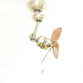 AireRyder Toledo 45,7 cm Deckenventilator messing antik/walnuss